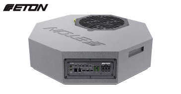 ETON RES 10 AR – Flacher Aktiv-Subwoofer für die Reserverad-Mulde, Bassreflex Bassbox mit potentem 25 cm / 10“ Woofer